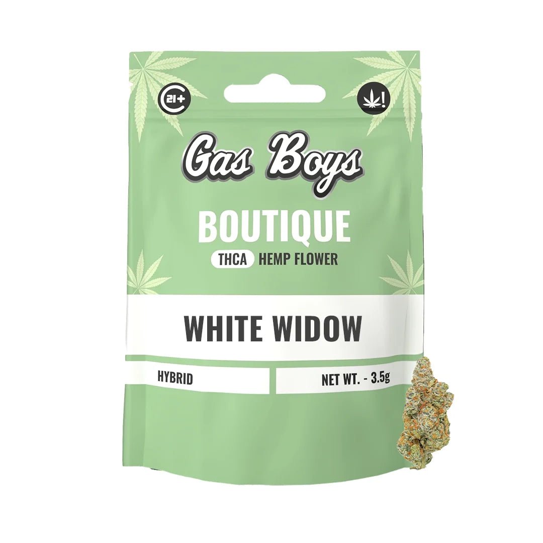 BOUTIQUE White Widow THCA FLOWER - Hybrid (8ct) - Tree Spirit Wellness
