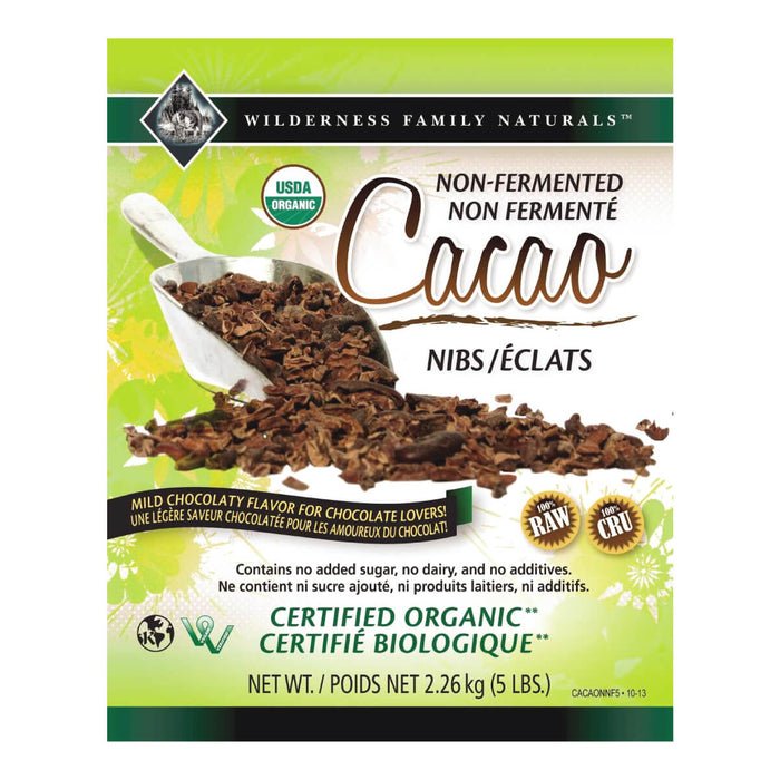 Cacao Nibs | Raw | Certified Organic | Non - Fermented | 16 OZ - Tree Spirit Wellness