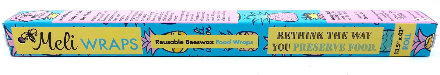 Bulk Beeswax Roll- Pineapple print  - Tree Spirit Wellness
