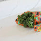 Bulk Beeswax Roll- Tropical Papaya print - Tree Spirit Wellness