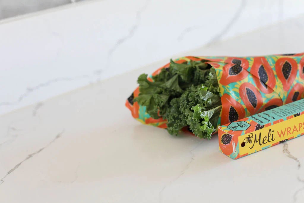 Bulk Beeswax Roll- Tropical Papaya print - Tree Spirit Wellness