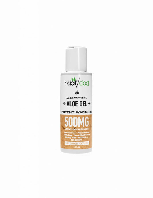 CBD Regenerative Aloe Gel 500 mg 4 fl oz - Tree Spirit Wellness