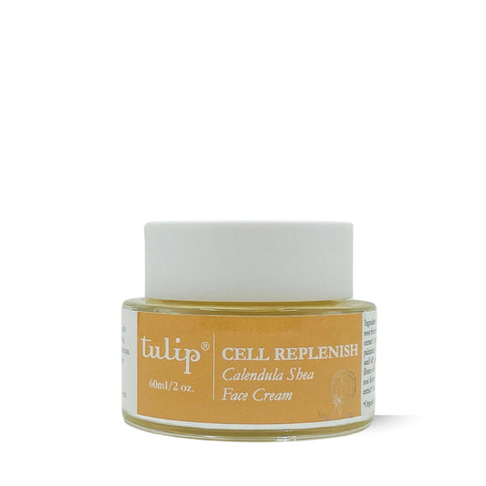 Cell Replenish Calendula Shea Face Cream - Tree Spirit Wellness