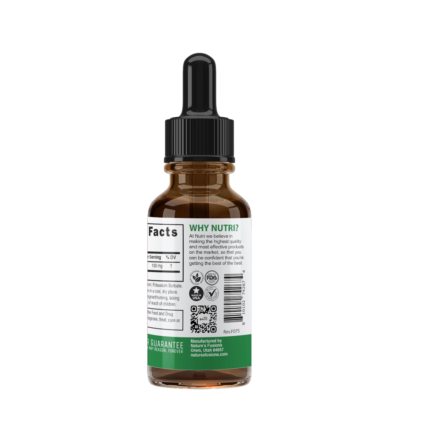 Chlorophyll Drops (Pure Sodium Copper Chlorophyllin) 100 mg - Tree Spirit Wellness