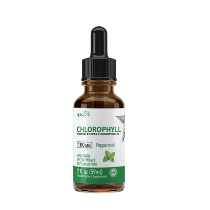 Chlorophyll Drops (Pure Sodium Copper Chlorophyllin) 100 mg - Tree Spirit Wellness