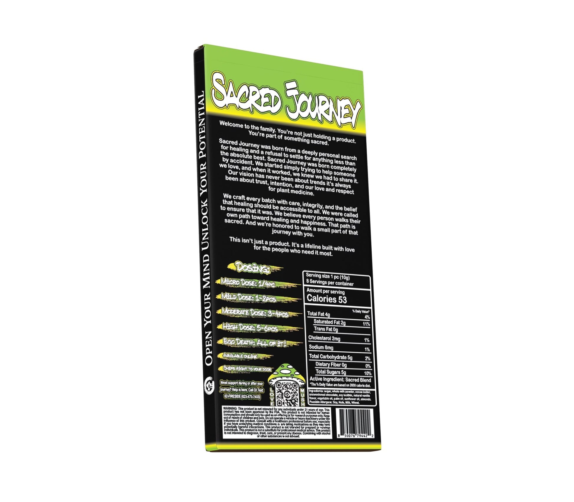 Chocolate – English Toffee (6ct) - Tree Spirit Wellness