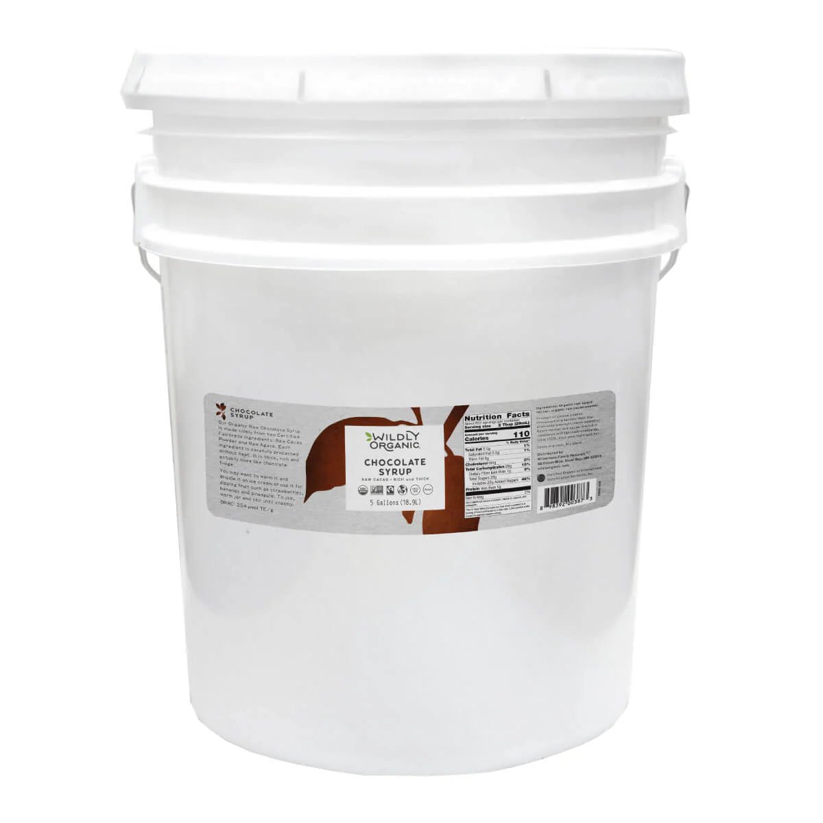 Chocolate Syrup | Certified Organic | Fairtrade | Raw (1 gal.) - Tree Spirit Wellness