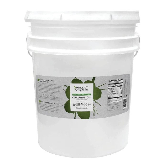 Coconut Oil | Virgin | Centrifuge Extracted | Certified Organic | 5 gallons - Tree Spirit Wellness