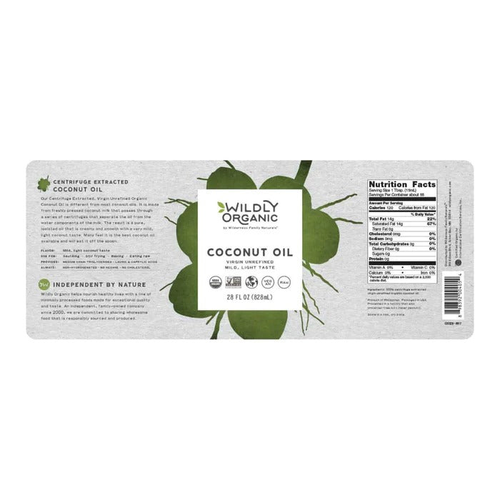 Coconut Oil | Virgin | Centrifuge Extracted | Certified Organic | 5 gallons - Tree Spirit Wellness