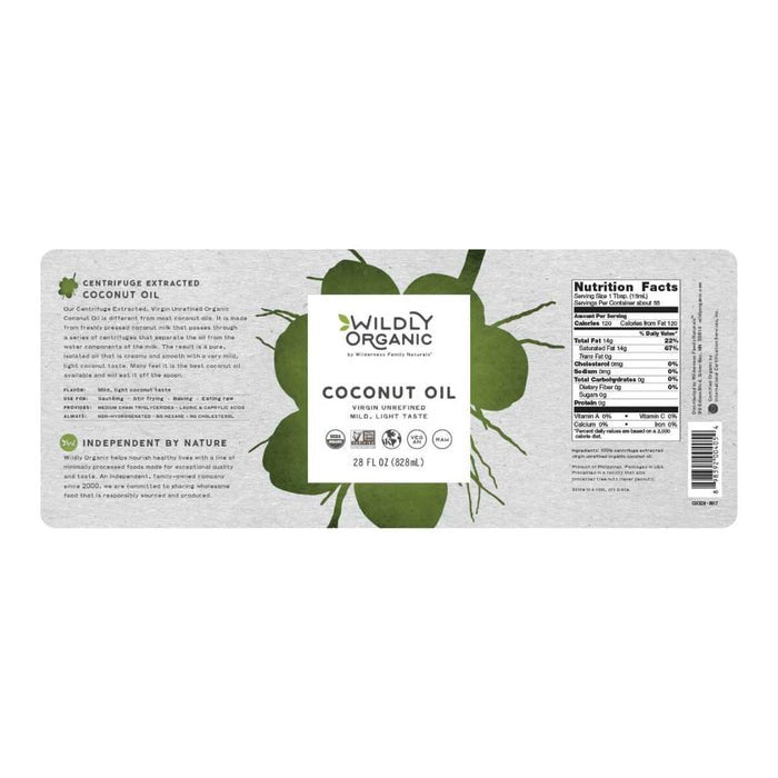 Coconut Oil | Virgin | Centrifuge Extracted | Certified Organic | 5 gallons - Tree Spirit Wellness