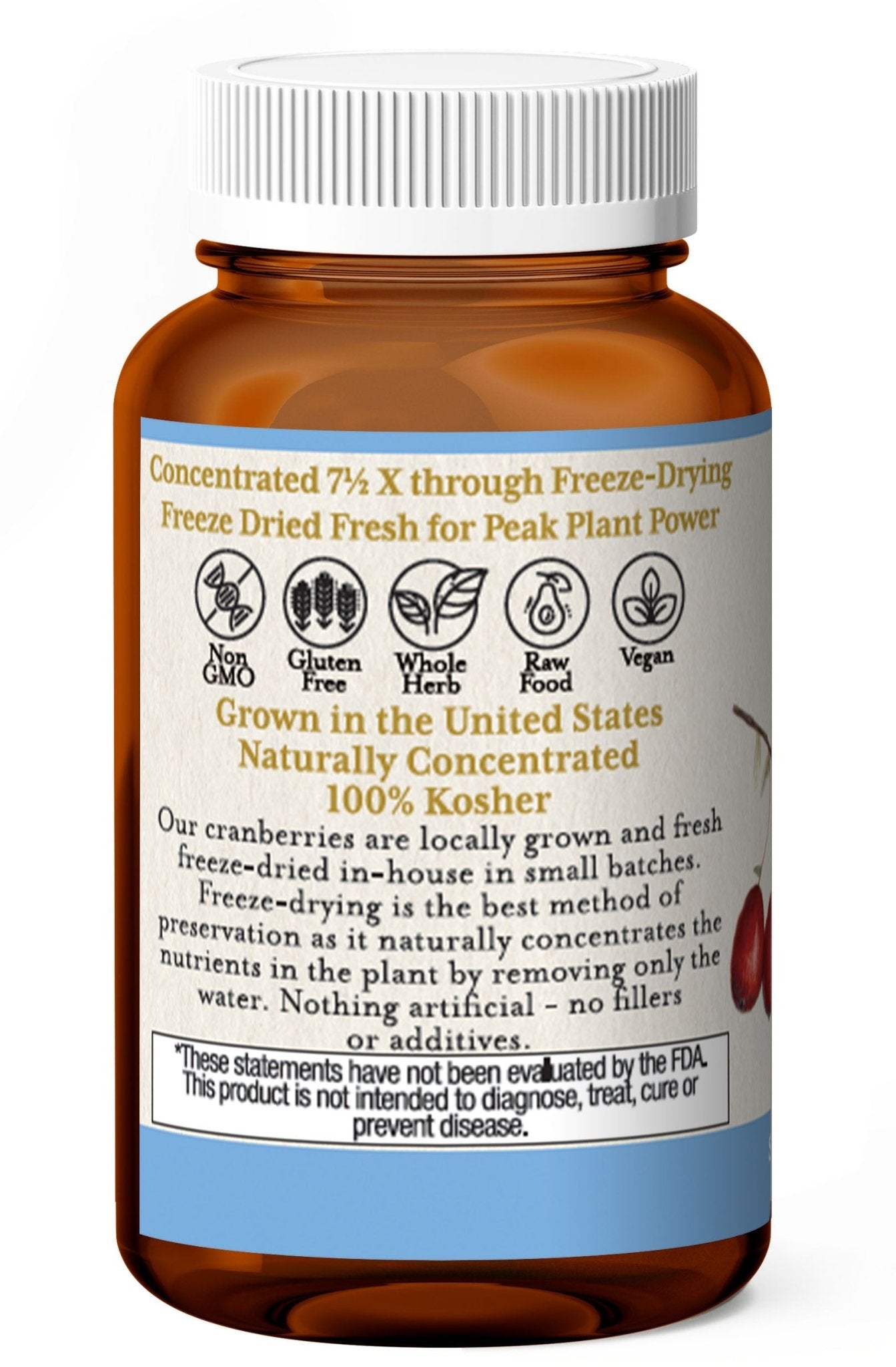 CRANBERRY CAPSULES - Tree Spirit Wellness