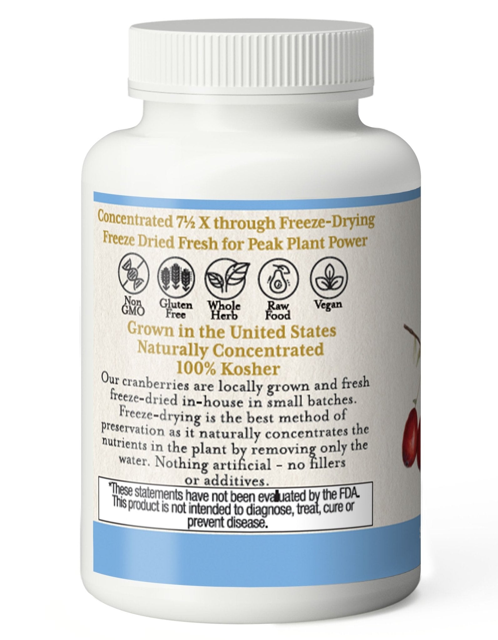 CRANBERRY CAPSULES - Tree Spirit Wellness