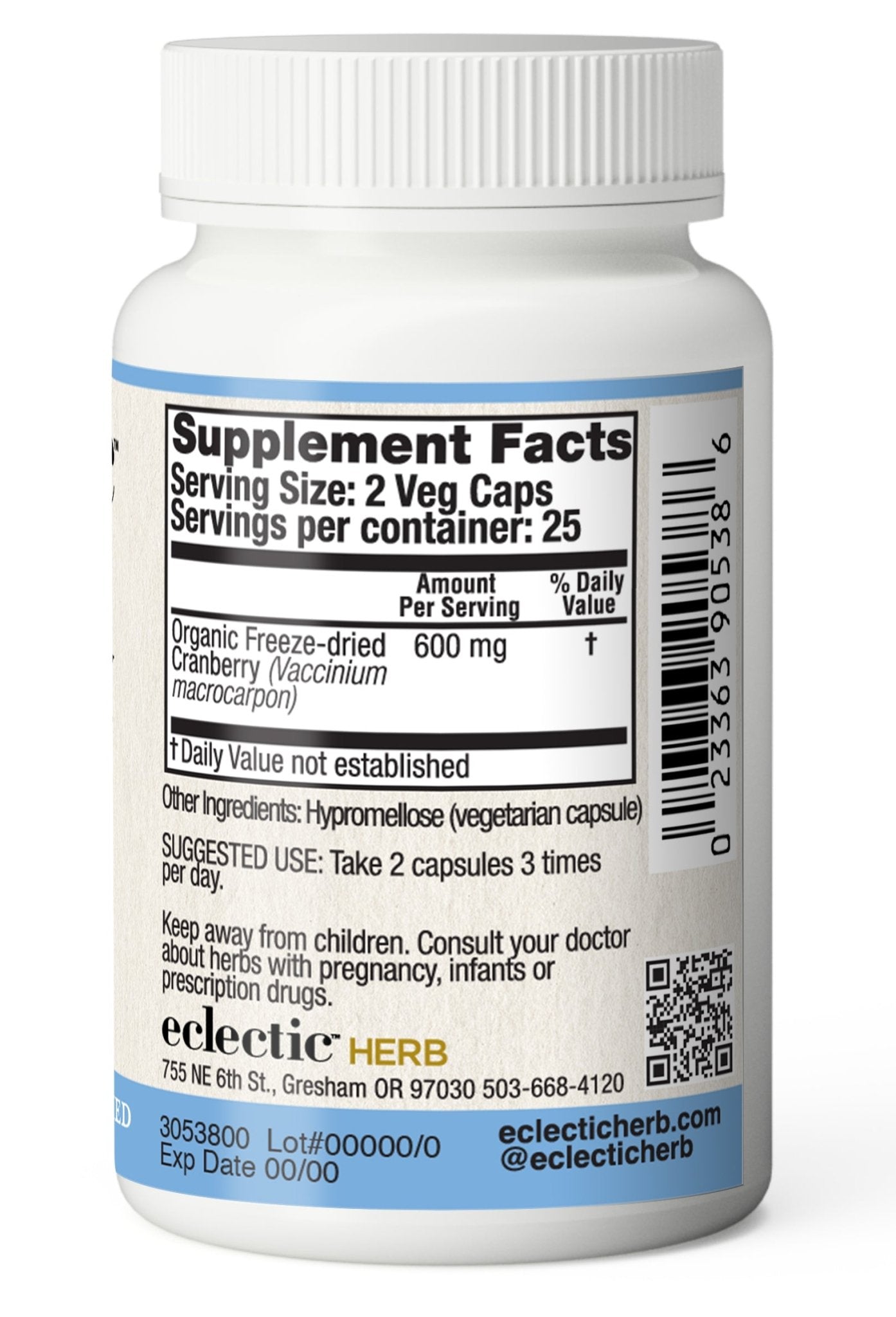 CRANBERRY CAPSULES - Tree Spirit Wellness