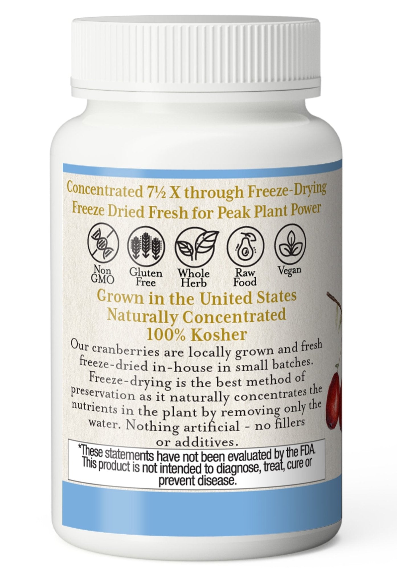 CRANBERRY CAPSULES - Tree Spirit Wellness