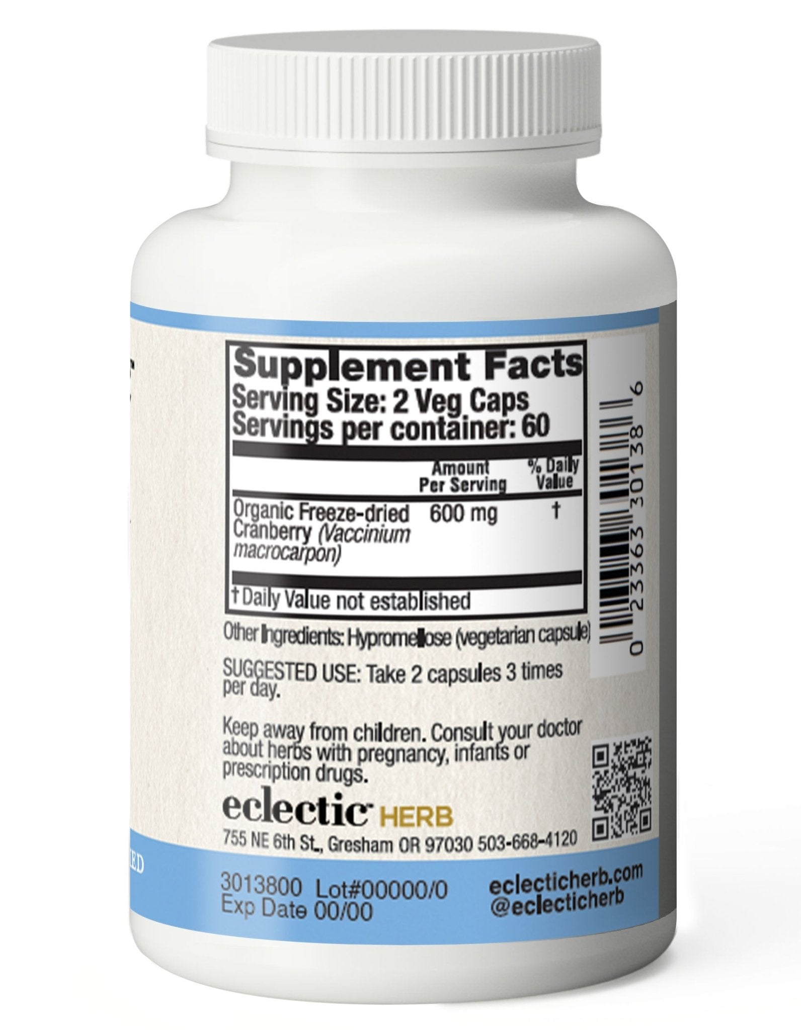 CRANBERRY CAPSULES - Tree Spirit Wellness