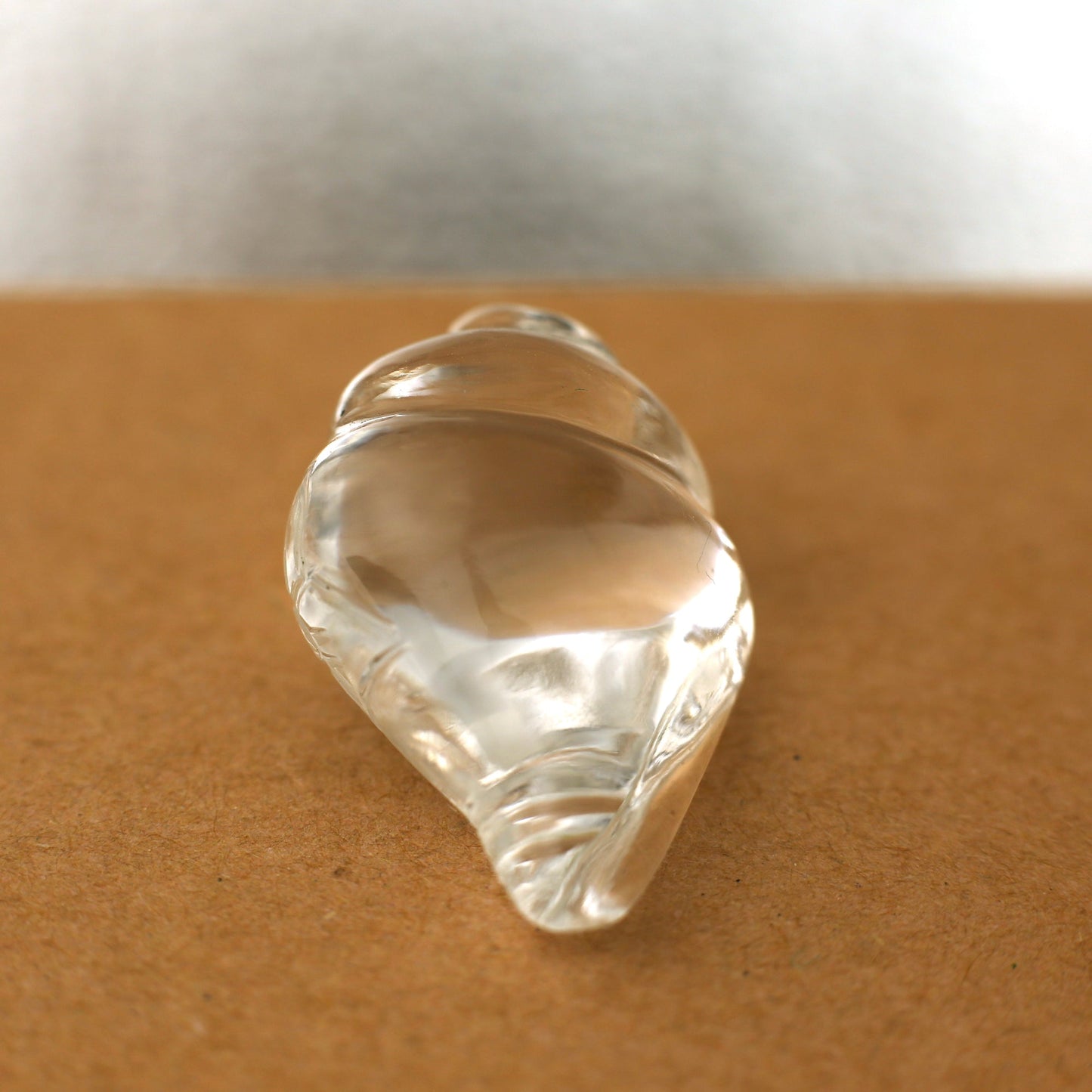 Prabhuji Spiritual Figurine - Miniature Conch Shell Shankha