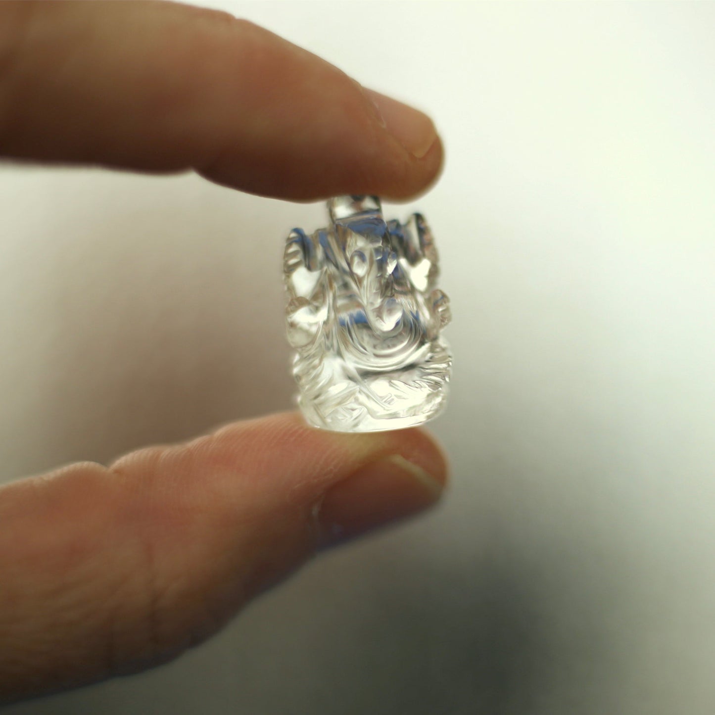 Prabhuji Spiritual Figurine - Miniature Lord Ganesh