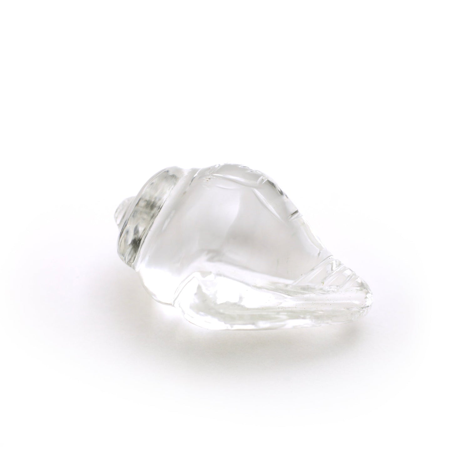 Prabhuji Spiritual Figurine - Miniature Conch Shell Shankha