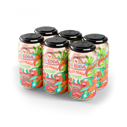 Delta 9 100mg OG Soda - Mix & Match Flavors - 6pk - Tree Spirit Wellness