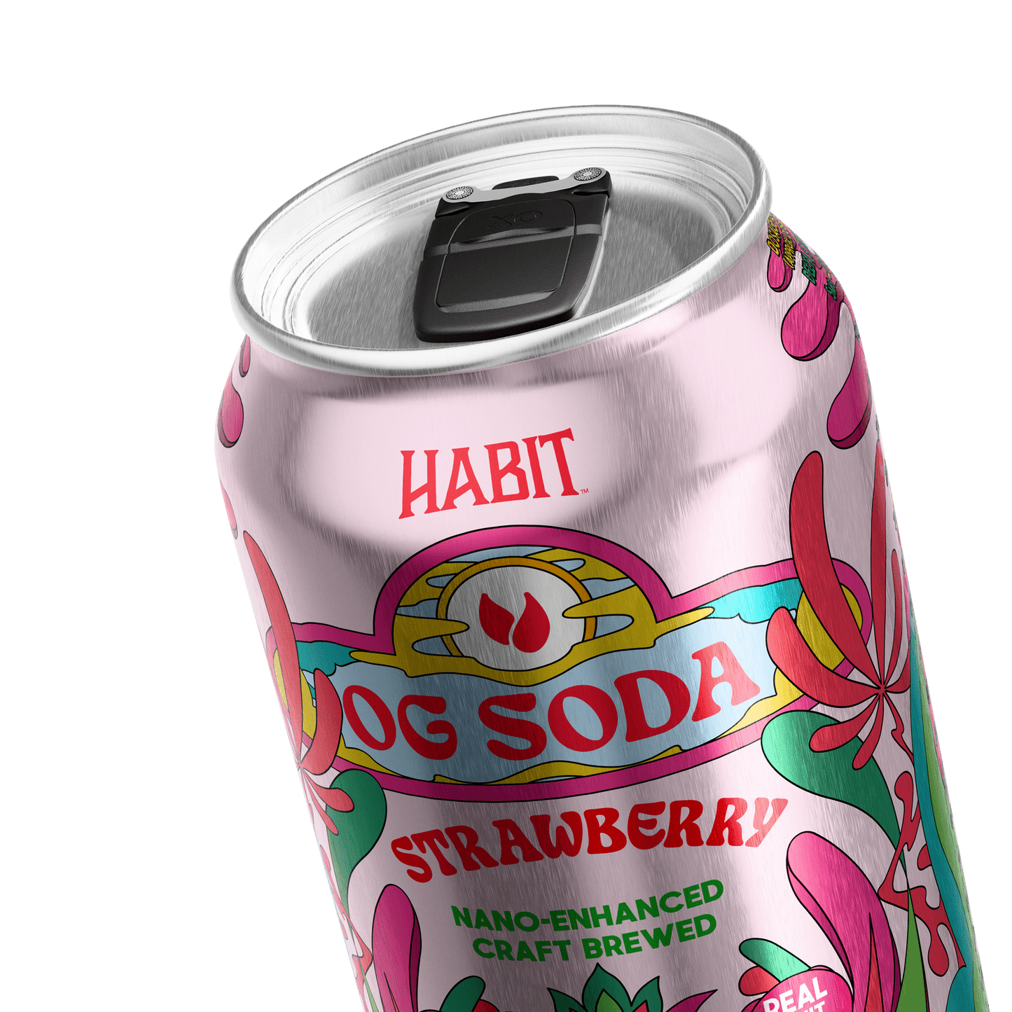 Delta 9 100mg OG Soda - Strawberry - 12pk - Tree Spirit Wellness