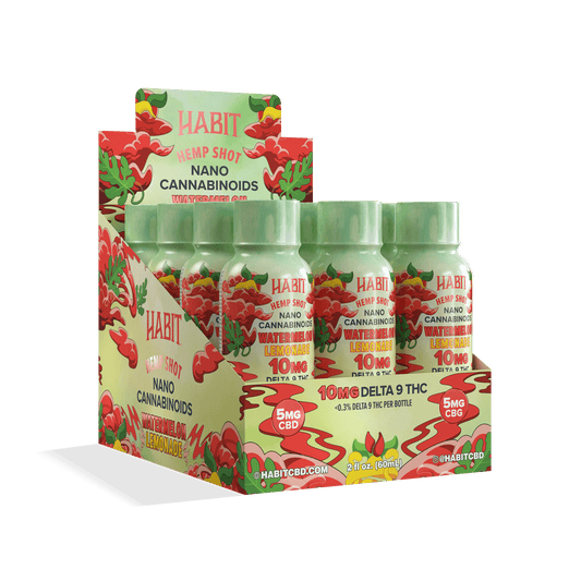 Delta 9 Hemp Shots – Watermelon Lemonade (Case of 12) - Tree Spirit Wellness