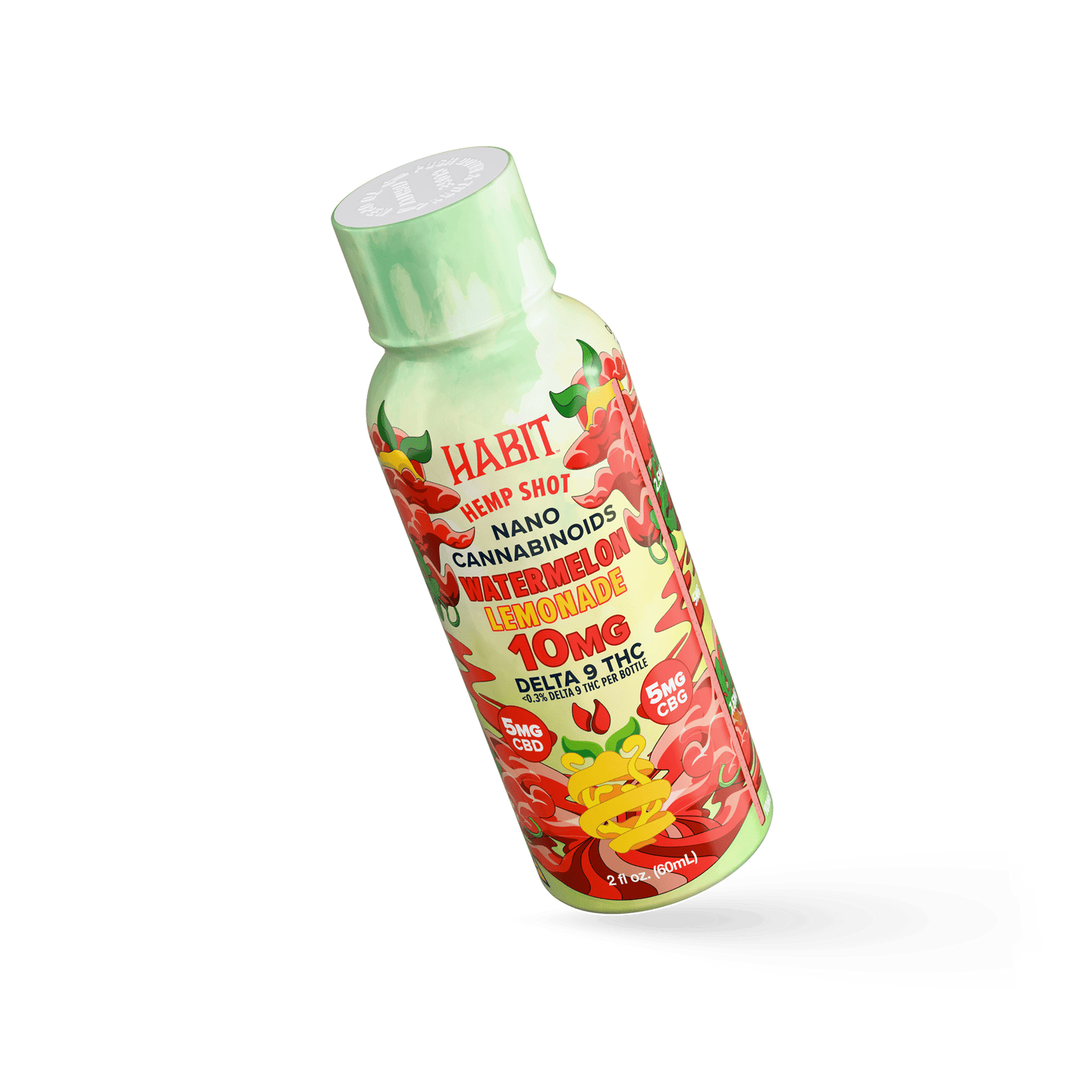 Delta 9 Hemp Shots – Watermelon Lemonade (Case of 12) - Tree Spirit Wellness
