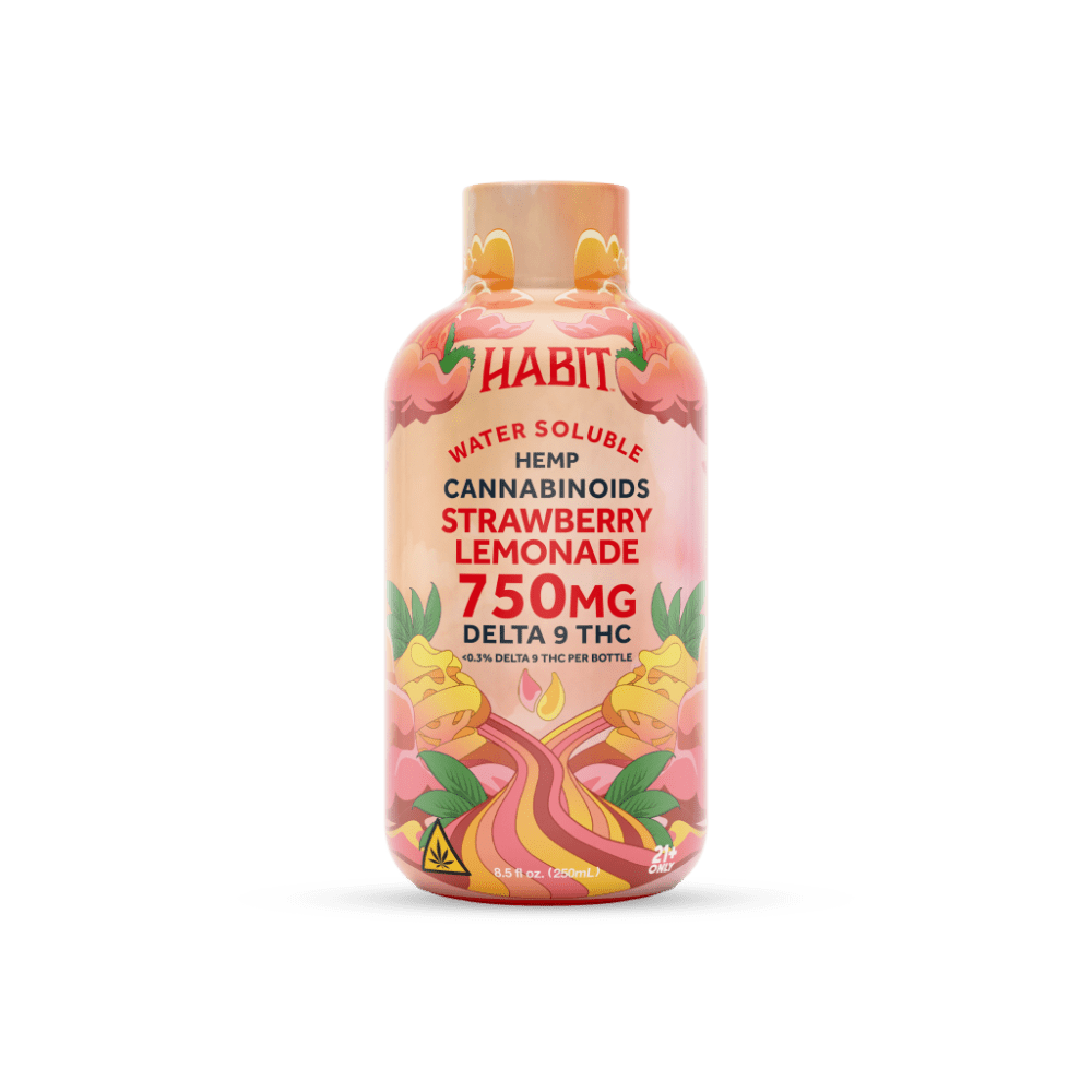 Delta 9 Hemp Syrup - Strawberry lemonade 750mg - Tree Spirit Wellness