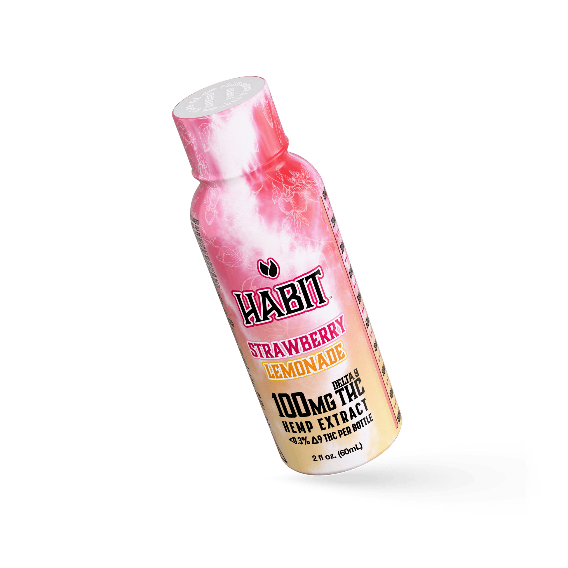 Delta 9 High Spectrum Hemp Shot – 100mg Strawberry Lemonade (Case of 12) - Tree Spirit Wellness