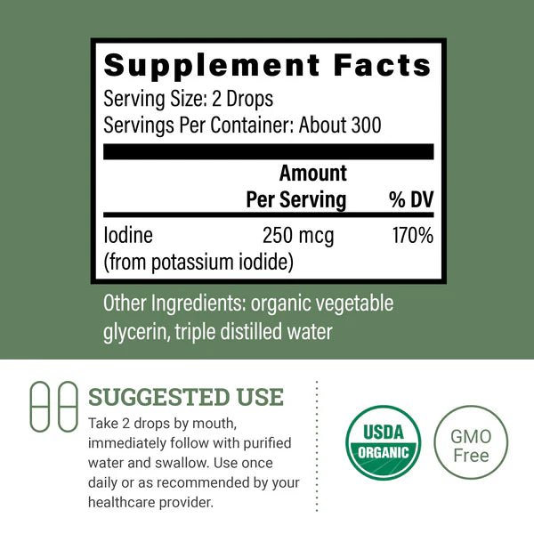 Earth Harmony - Potassium Iodide - Tree Spirit Wellness