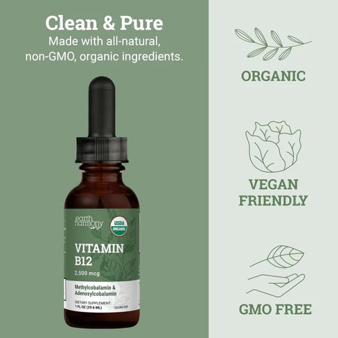 Earth Harmony - Vitamin B12 - Tree Spirit Wellness