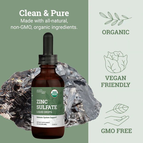 Earth Harmony - Zinc Sulfate - Tree Spirit Wellness