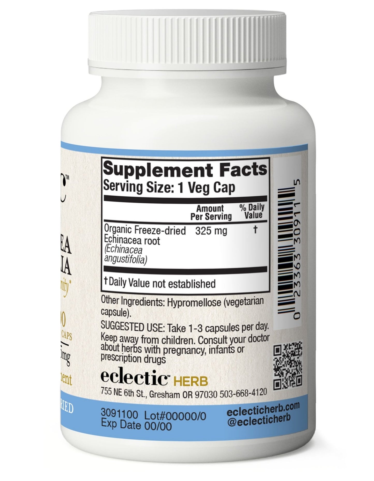 ECHINACEA ANGUSTIFOLIA CAPSULES - Tree Spirit Wellness