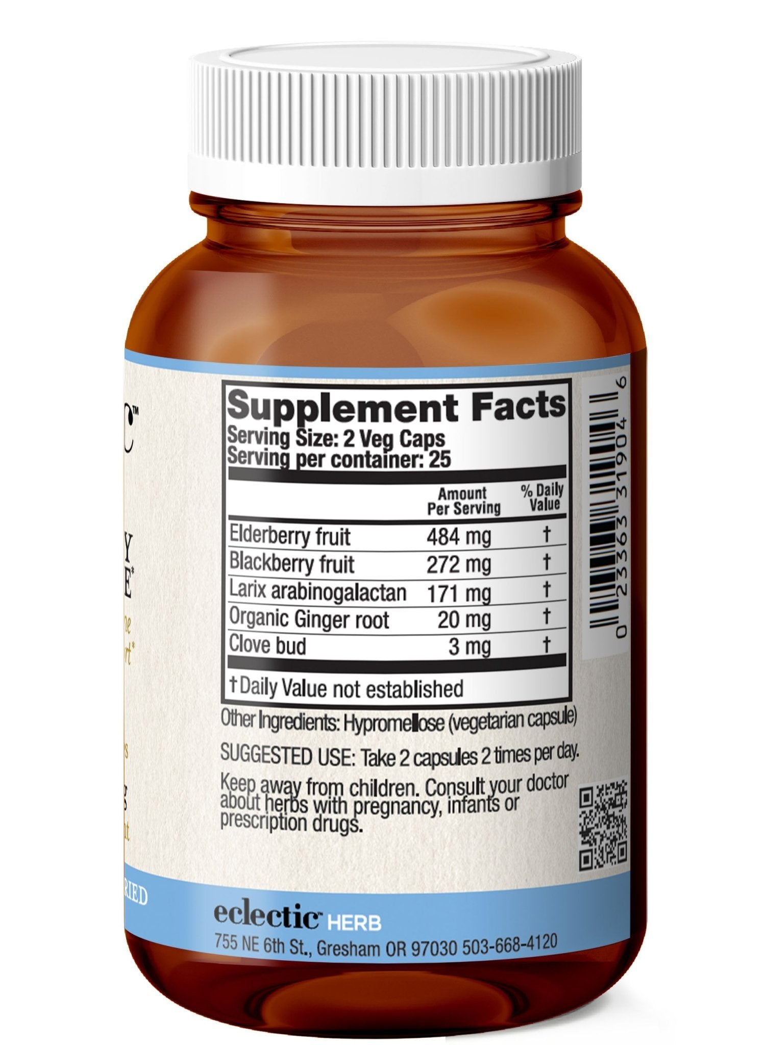 ELDERBERRY IMMUNE CAPSULES - Tree Spirit Wellness
