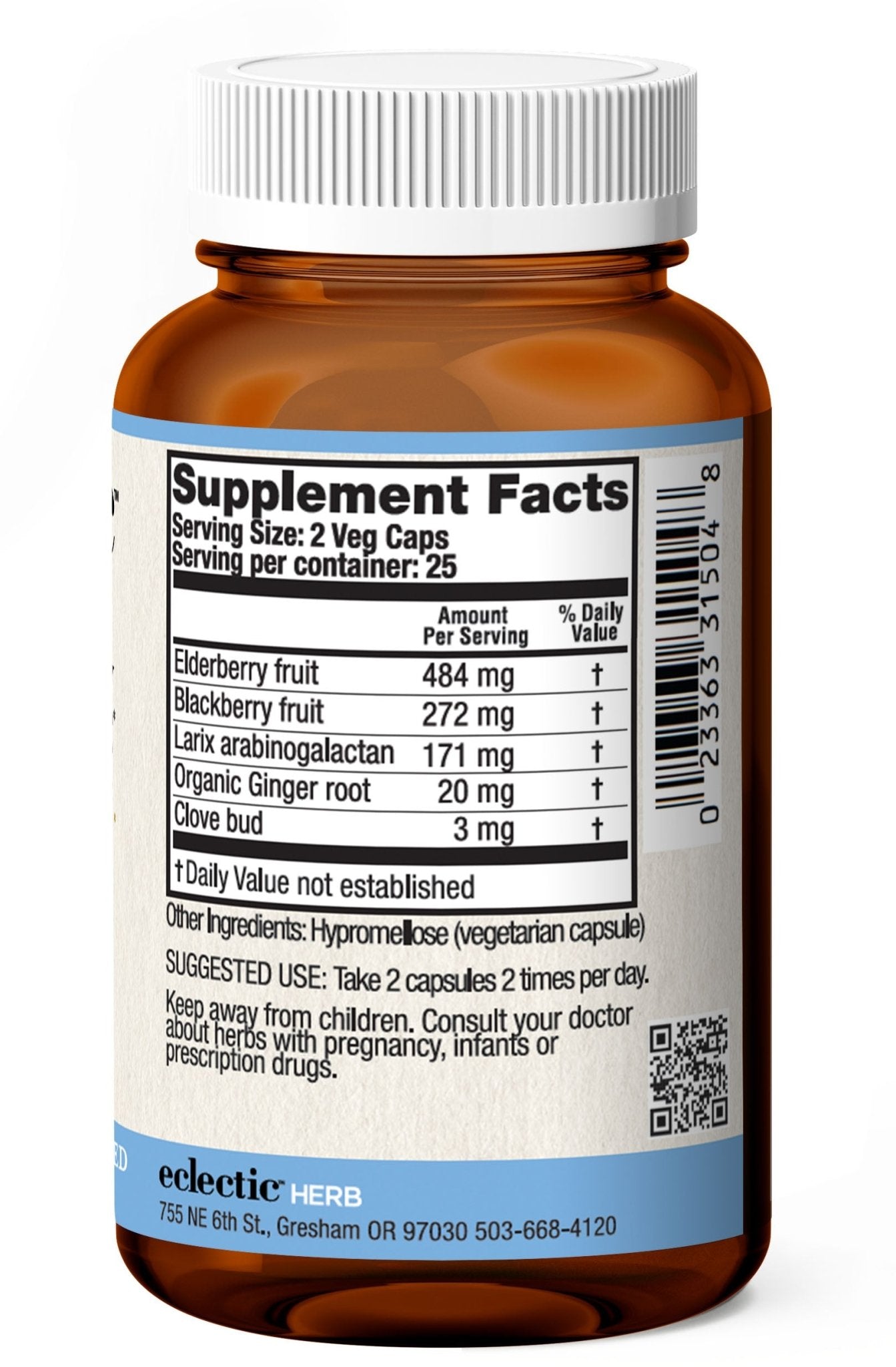 ELDERBERRY IMMUNE CAPSULES - Tree Spirit Wellness
