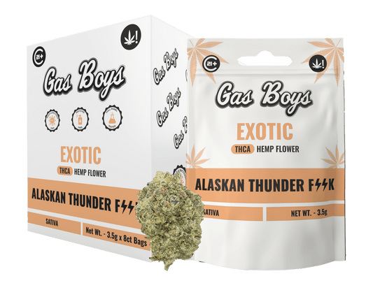 EXOTIC ALASKAN THUNDER F88K THCA FLOWER - Sativa (8ct) - Tree Spirit Wellness