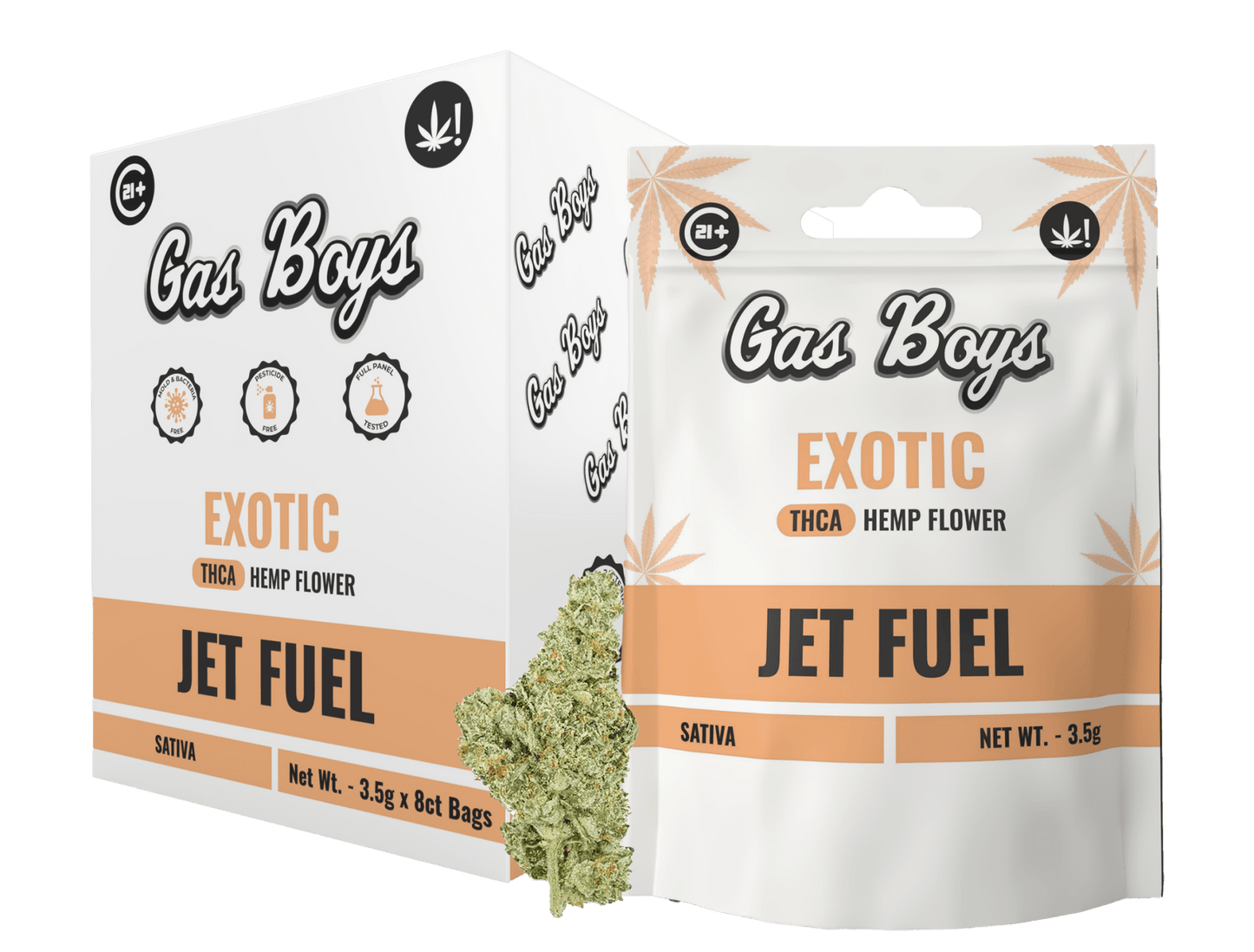 EXOTIC JET FUEL THCA FLOWER - Sativa (8ct) - Tree Spirit Wellness