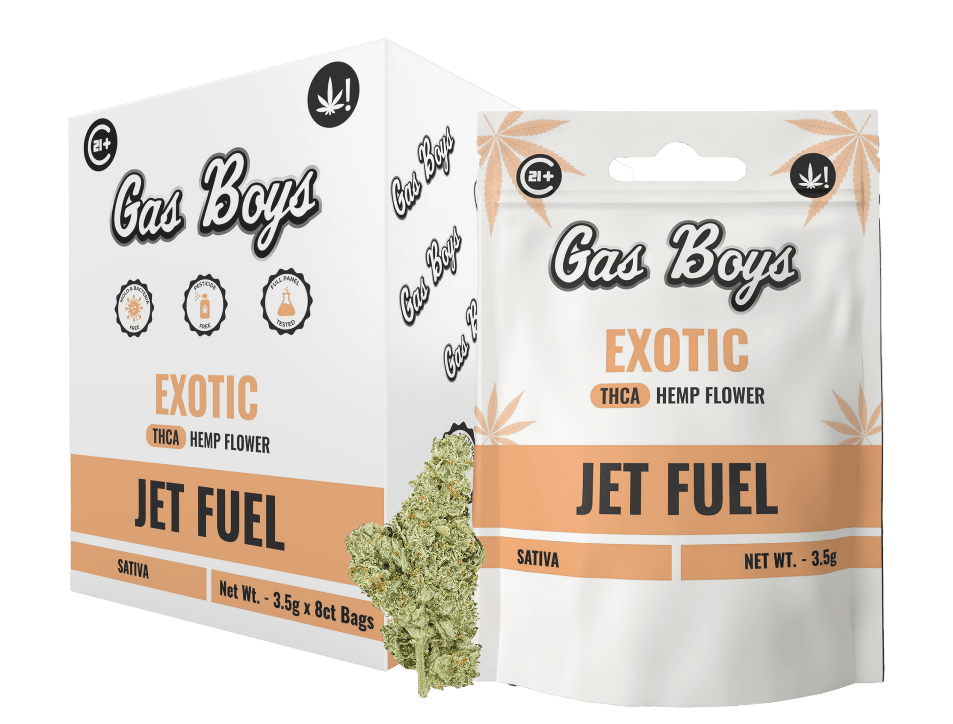 EXOTIC JET FUEL THCA FLOWER - Sativa (8ct) - Tree Spirit Wellness