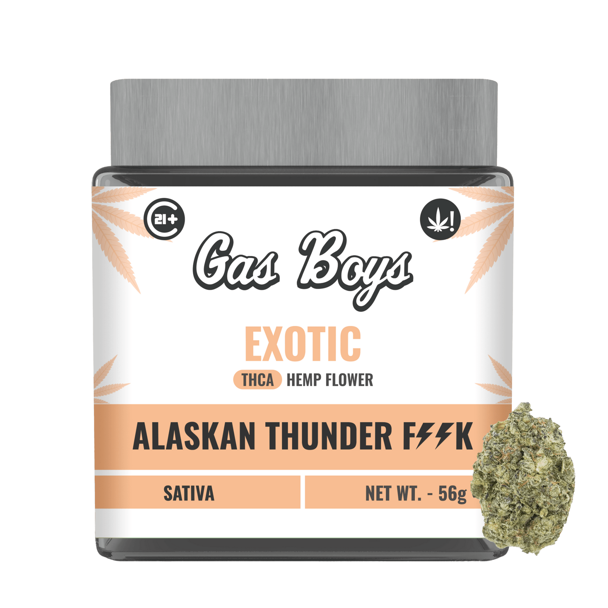 EXOTIC THCA FLOWER JAR - Alaskan - Sativa - 2oz - Tree Spirit Wellness