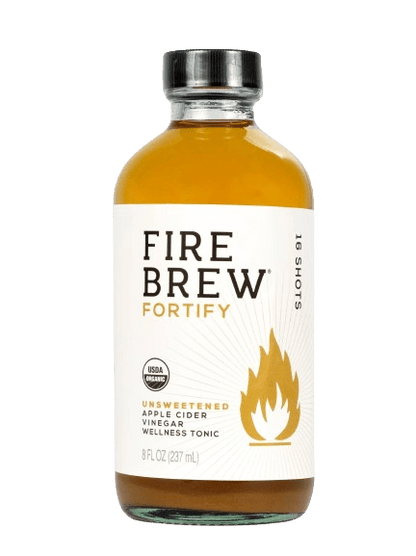 Fire Brew - Fortify Unsweetened (Vegan Friendly!) Apple Cider Vinegar (Fire Cider) Tonic - Tree Spirit Wellness