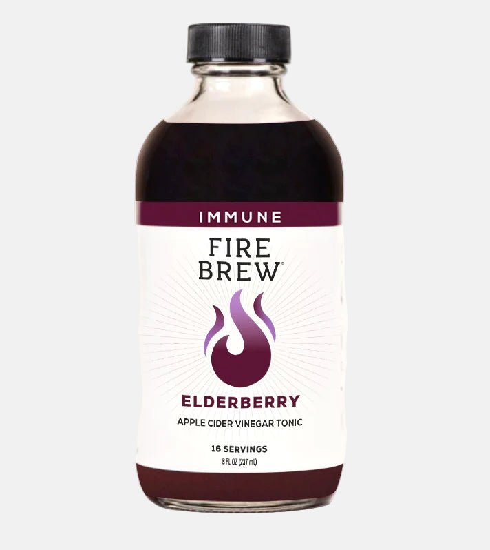 Fire Brew - Restore Elderberry Apple Cider Vinegar (Fire Cider) Tonic - Tree Spirit Wellness
