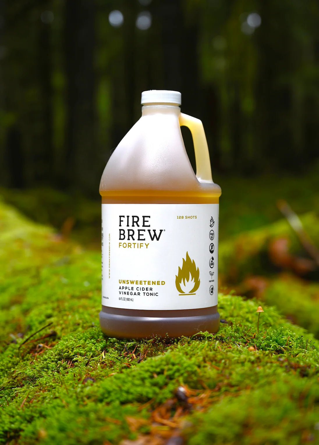 Fire Brew - Unsweetened Fortify (Vegan Friendly) Apple Cider Vinegar (Fire Cider) Tonic - Tree Spirit Wellness