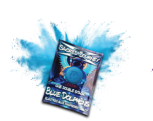 Flips Hippy Flips – Blue Dolphin - Electric Blue Razz Tablet - Tree Spirit Wellness