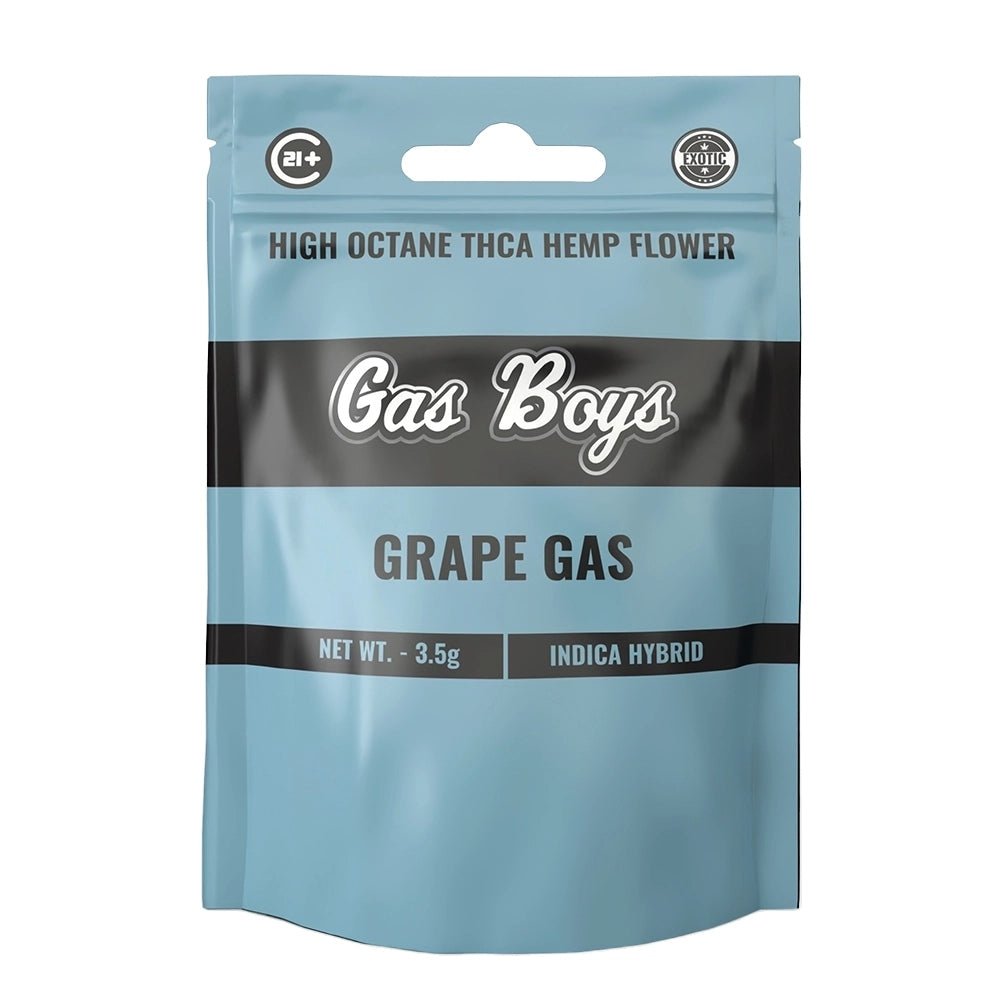 GRAPE GAS EXOTIC THCA FLOWER - Indica Hybrid (8ct) - Tree Spirit Wellness