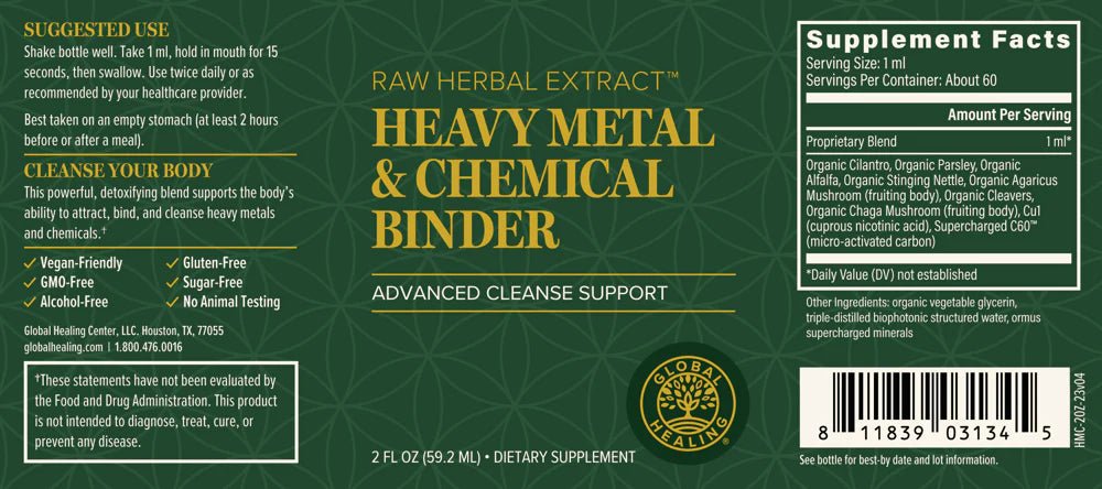 Heavy Metal & Chemical Cleanse Program™ - Tree Spirit Wellness
