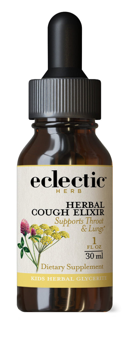 HERBAL COUGH ELIXIR KIDS - BLACKCHERRY - Tree Spirit Wellness