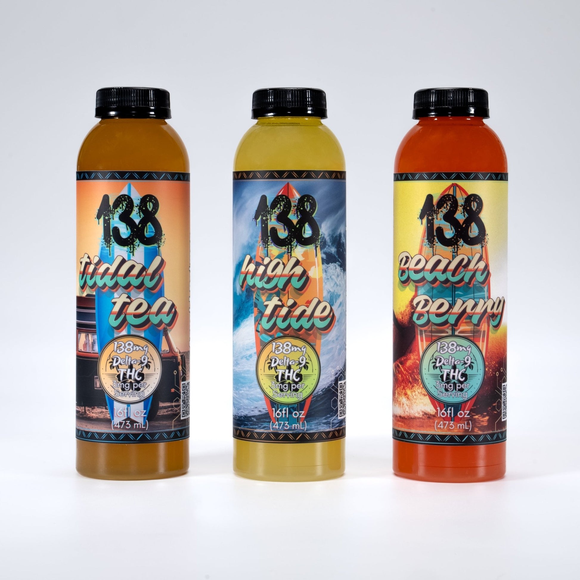High Tide Classic Lemonade 138mg D9 SHELF STABLE - Tree Spirit Wellness