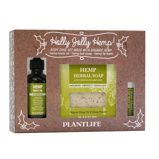 Holly Jolly Hemp Body Set - Tree Spirit Wellness