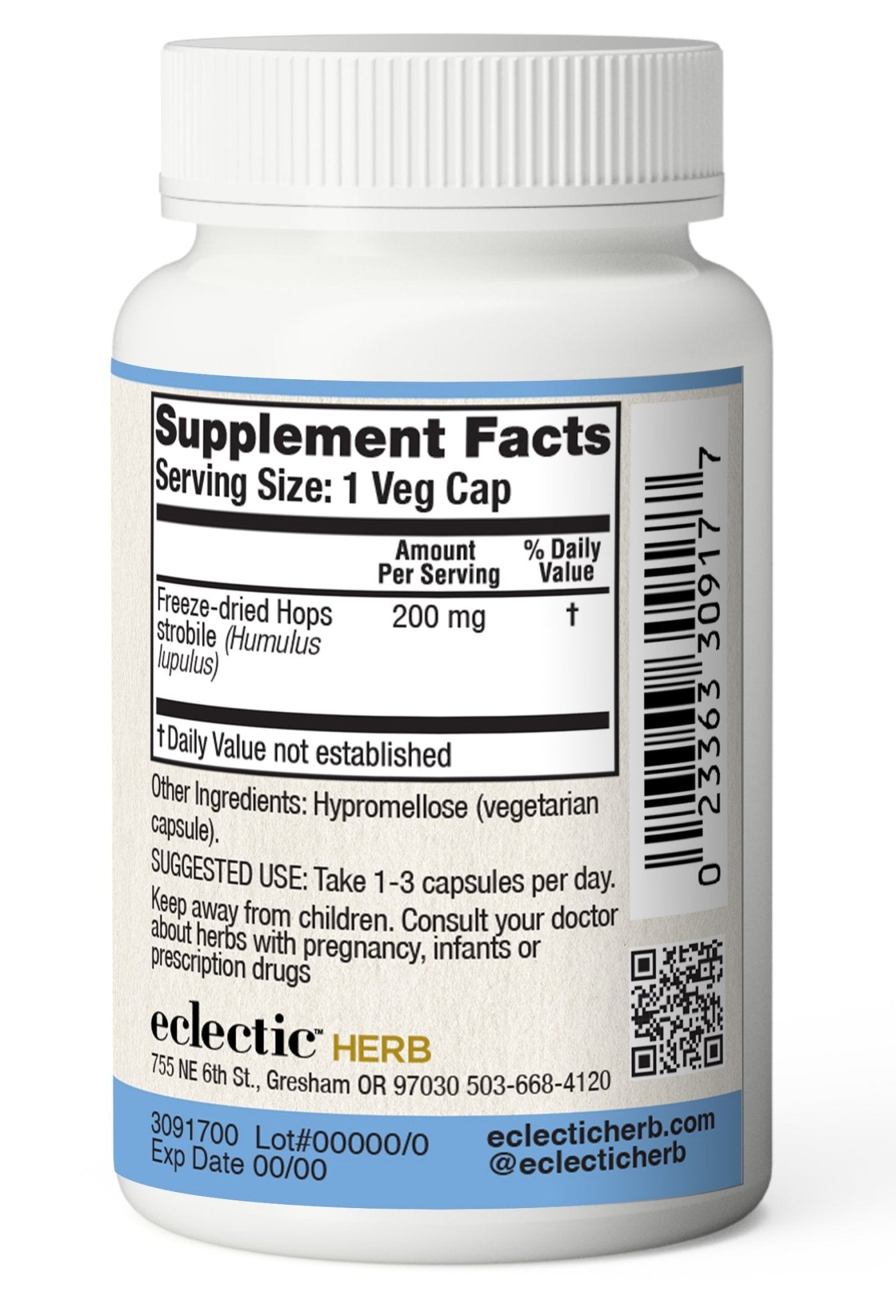 HOPS CAPSULES - Tree Spirit Wellness