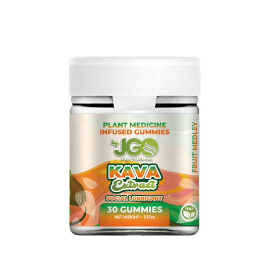 JGO Kava Extract Gummies – 100mg Per Gummy Jar - 30ct - Tree Spirit Wellness