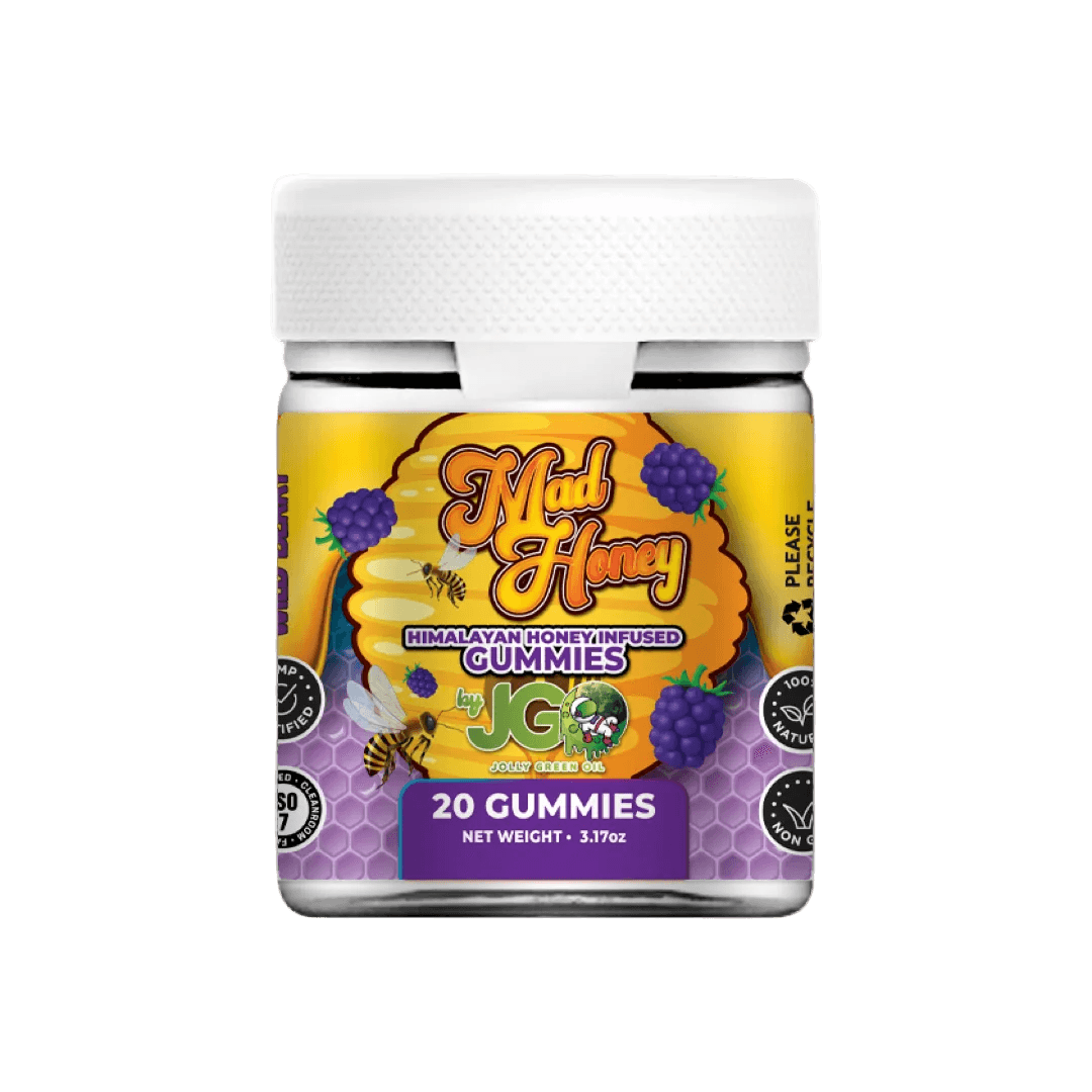 JGO Mad Honey Gummies – Premium Himalayan Infused Honey Gummies - 20ct - Tree Spirit Wellness